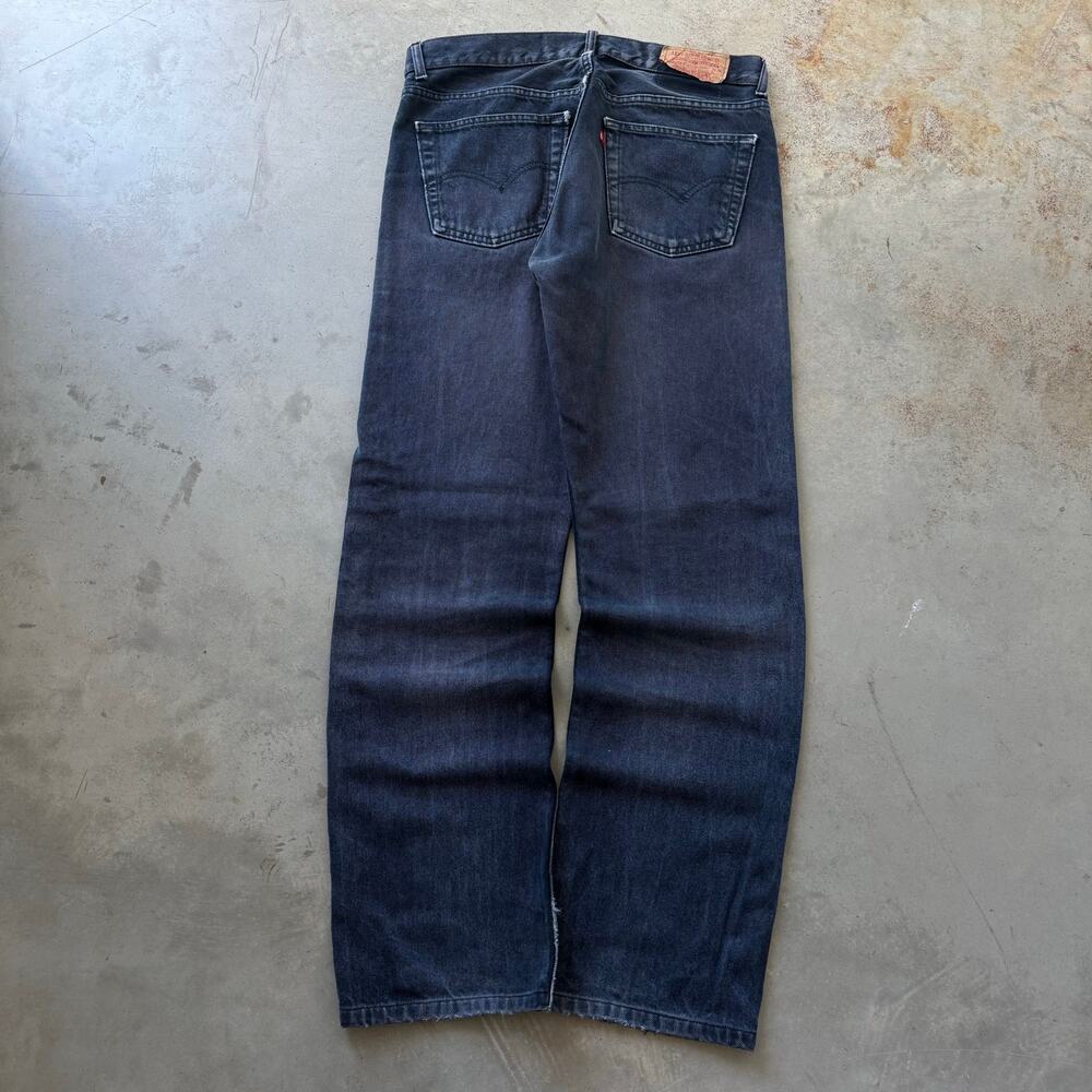 Vintage 90’s Levi’s 501 Classic Dark Wash Blue Jeans Size 33x31.5 Made in USA